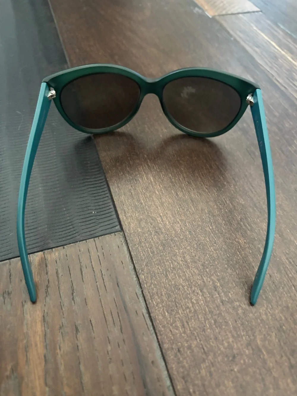 Dior Paname Sunglasses Light Blue Green Frames Authentic Scratched For Parts